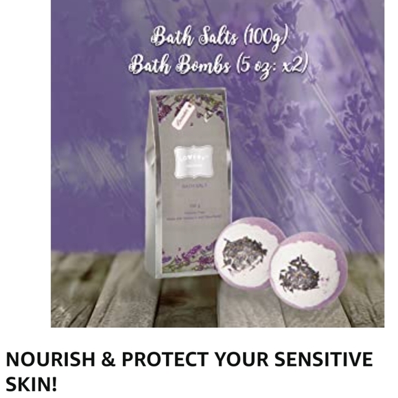 👀50% OFF👀🧴🛁 NWT‼️Lovery 10-piece Lavender & Jasmine Scented At Home Spa Kit - Picture 13 of 15